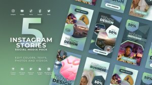 Videohive Instagram Reels Corporate Event Product Promo template preview