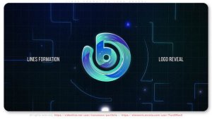 Videohive Lines Formation Logo Reveal 53022301 Logo Stings template preview