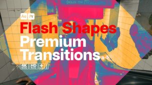 Videohive Premium Transitions Flash Shapes Elements template preview