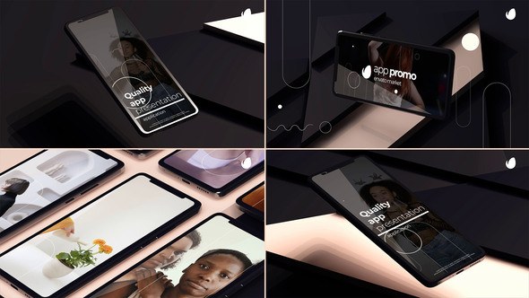 Videohive Minimal App Promo 36740732 Product Promo template preview