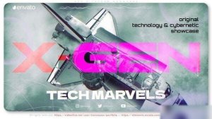 Videohive Gen X Techno Showcase Openers template preview