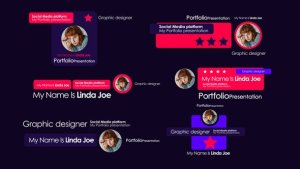 Videohive Social Media Post Scenes V2 Titles template preview