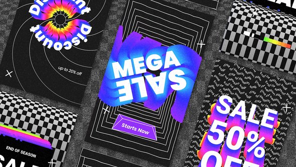 Videohive Sale Posters Product Promo template preview
