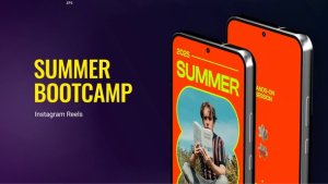 Videohive Summer Bootcamp Instagram Reels Video Displays template preview
