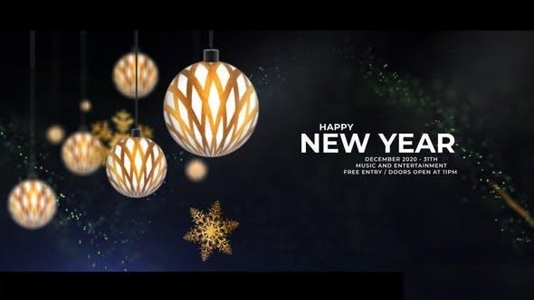 Videohive Christmas Party Invitation 2021 Openers template preview
