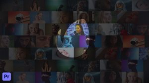 Video Grid Logo | For Premiere Pro Premiere Pro template preview