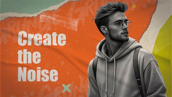 Videohive Chaos is a Form of Art Urban grunge style Openers template preview
