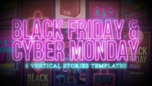 Videohive Black Friday and Cyber Monday Stories Product Promo template preview