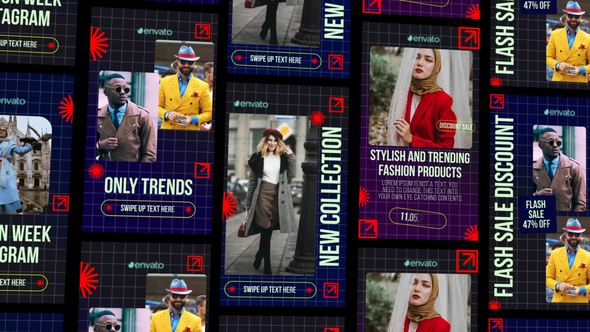 Videohive Fashion Instagram Reel 46280495 Broadcast-packages template preview