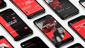 Christmas Urban Stories Video Displays template preview