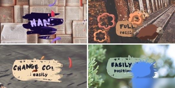 Videohive Liquid Titles