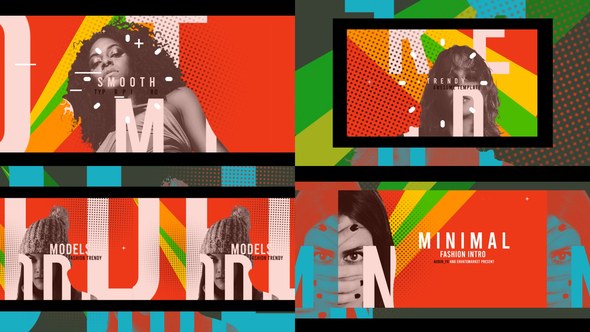 Videohive Fashion Models Intro Broadcast-packages template preview