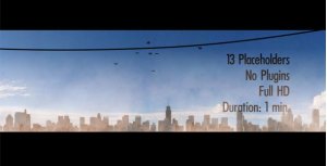 Videohive City Trailer 2935004 Video Displays template preview