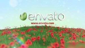 Videohive flower field logo reveal Logo Stings template preview