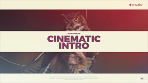 Cinematic Intro Video Displays template preview