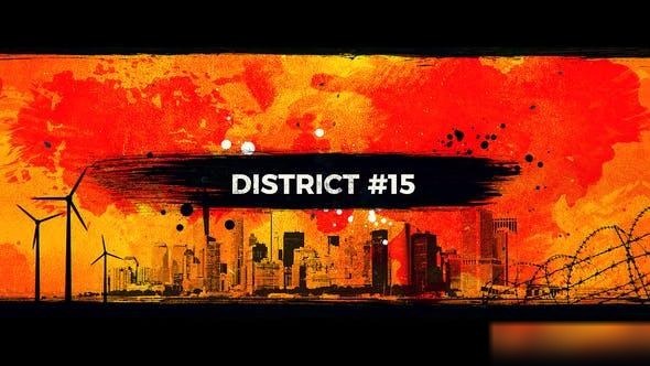 Videohive District #15 Openers template preview