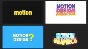 Videohive 5 Creative Cartoon Text Animation Pack Titles template preview