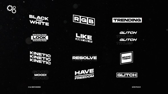 Videohive Glitch Titles V2 | After Effects Titles template preview