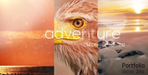 Portfolio Video Displays template preview