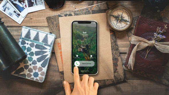 Videohive Phone Call Logo Reveal 48151466 Logo Stings template preview