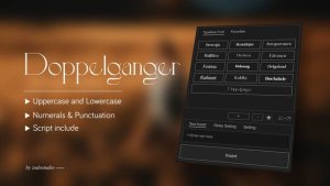 Videohive Animated Typeface - Doppelganger Titles template preview