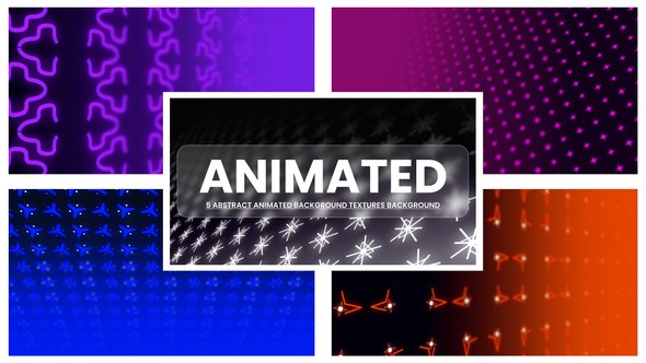 Videohive Abstract Animated Background Elements template preview