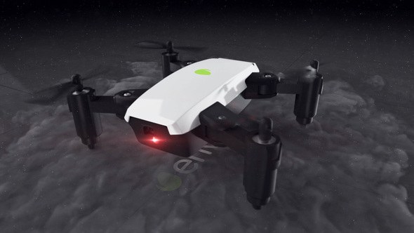 Videohive Quadcopter Drone Logo Logo Stings template preview