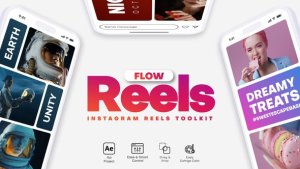 Videohive ReelsFlow - Instagram Reels Toolkit Elements template preview