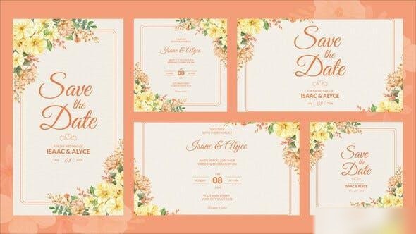 Videohive Married Wedding Invitation Openers template preview
