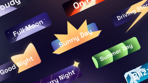 Videohive 10 Weather Lower Thirds | After Effects Elements template preview
