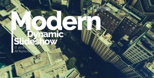 Videohive Modern Dynamic Slideshow 21033655 Openers template preview