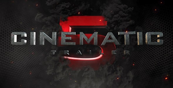 Videohive Cinematic Trailer 5 Openers template preview