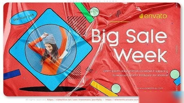 Videohive Candy Fashion Promo Openers template preview