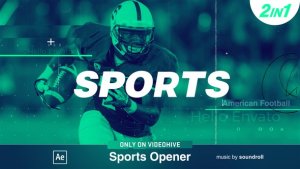 Videohive Sports Slideshow Video Displays template preview