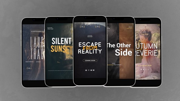 Videohive Stylish Movie Stories Titles template preview