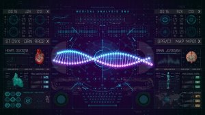 Videohive HUD PRO Medical DNA Elements template preview