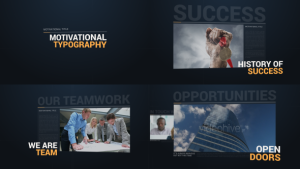 Videohive Motivational Typography Opener Openers template preview