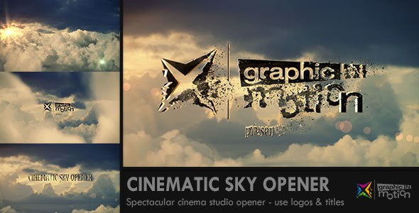 Videohive Cinematic Sky Opener Openers template preview