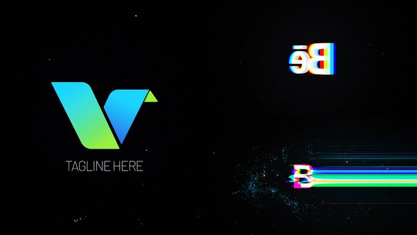 Videohive Glitch Logo Reveal 52707027 Logo Stings template preview