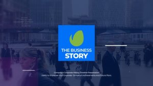 Videohive The Business Story Video Displays template preview