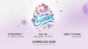Videohive Happy Easter Opener 37386731 Easter template preview