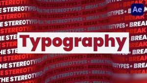 Videohive Abstract Typography Promo 33294901 Openers template preview