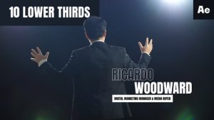 Videohive 10 Corporate Lower Thirds - After Effects Elements template preview