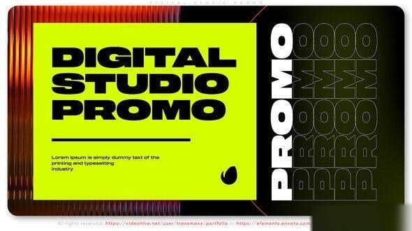 Videohive Digital Studio Promo Openers template preview