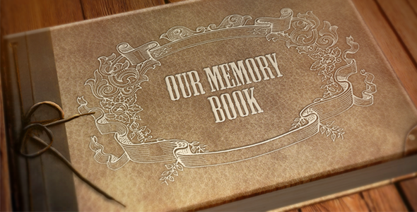 Album of memories Video Displays template preview