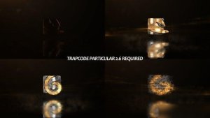 Videohive Glowing Particals Logo Reveal 35 : Golden Particals 11 Openers template preview