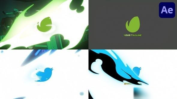 Videohive Anime Action Logo for After Effects Logo Stings template preview