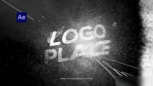 Videohive Grunge Logo Brush Scribble Logo Stings template preview