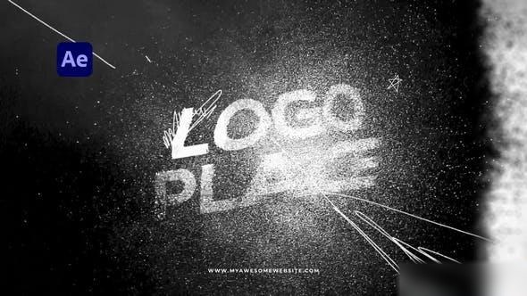 Videohive Grunge Logo Brush Scribble Logo Stings template preview