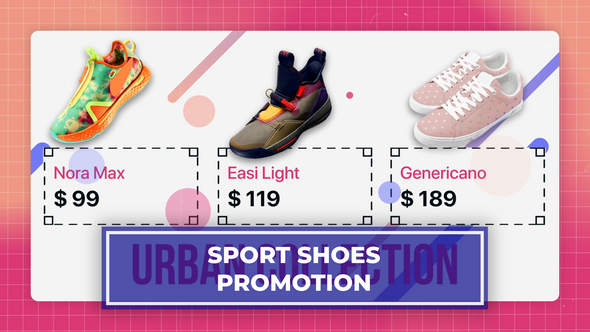 Videohive Sport Shoe Promo Product Promo template preview